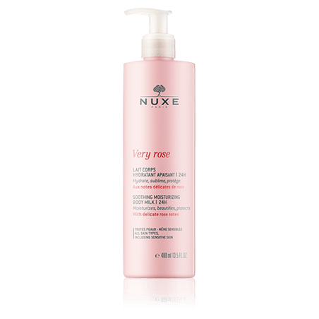 Nuxe Very Rose Lait Corps Hydratant Apaisant (400 ml)