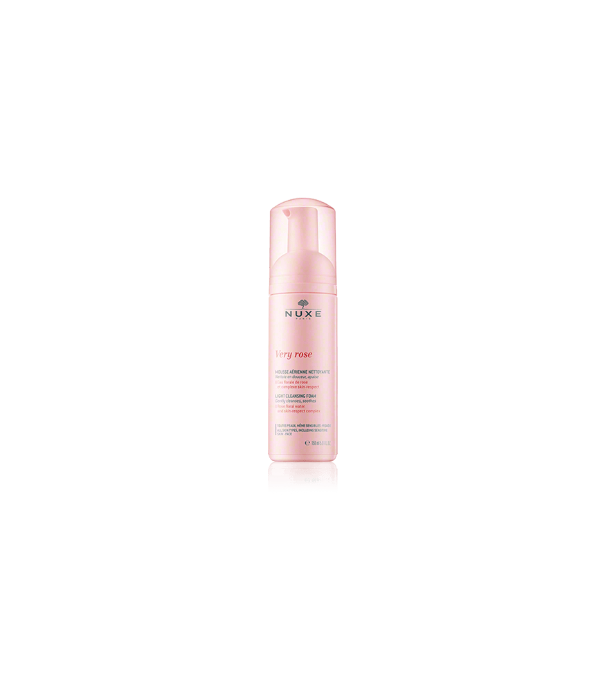 Nuxe Very Rose Mousse Aérenne Nettoyante (150 ml)