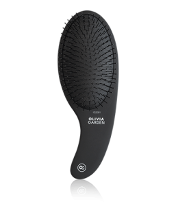 Olivia Garden Essential Care Curve Nylon Bristles Matt Black