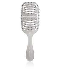 Olivia Garden Essential Care Flex Medium Hair Bristles Ice Grey