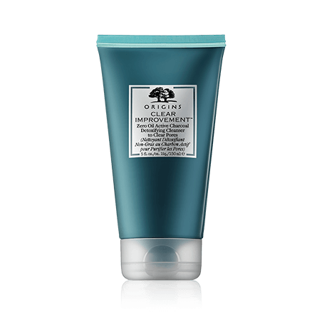 Origins Cleansers Clear Improvement Zero Oil Active Charcoal Detoxifying Cleanser to Clear Pores (150 ml)