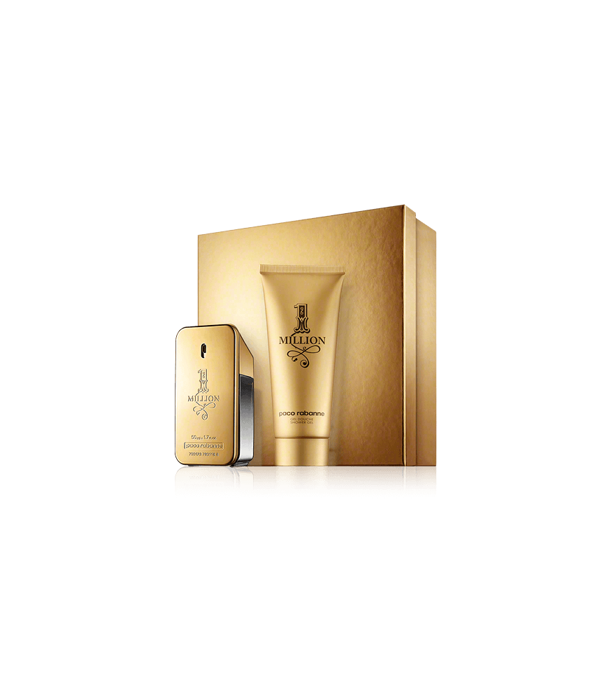 Paco Rabanne 1 Million 50 ml EdT Set mit Shower Gel