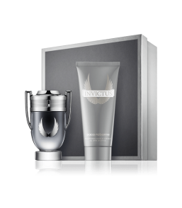 Paco Rabanne Invictus Platinum 50 ml EdP Set mit Shower Gel