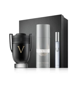 Paco Rabanne Invictus Victory 100 ml EdP Set mit Deodorant Spray