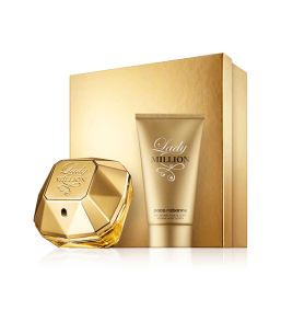 Paco Rabanne Lady Million 50 ml EdP Set mit Body Lotion