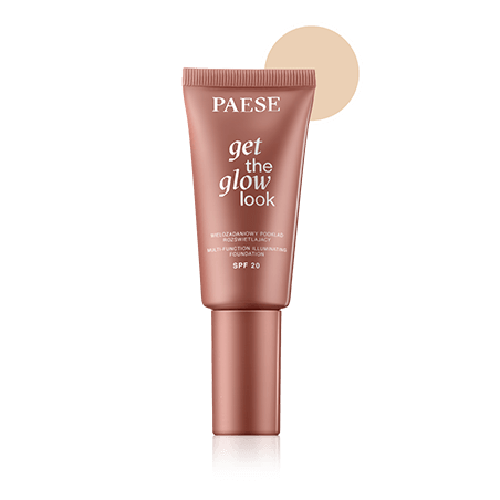 Paese Get The Glow Look Multi-Function Illuminating Foundation SPF 20 0N Neutral Beige (30 ml)