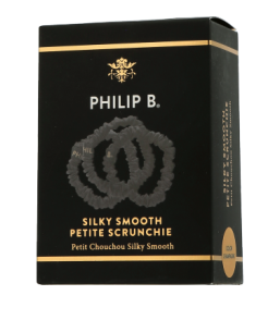 Philip B Scrunchie Petite Champagne (3 Stück)