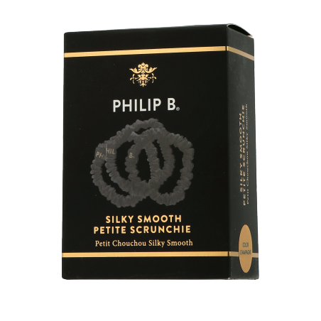 Philip B Scrunchie Petite Champagne (3 Stück)