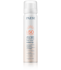 Paese Skincare Ultra-Light Protective Mist Over Make-Up SPF 50 (75 ml)