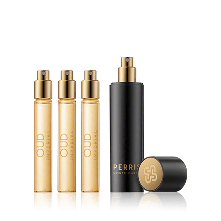 Perris Monte Carlo Oud Imperial Extrait de Parfum Travel Spray (4 x 7