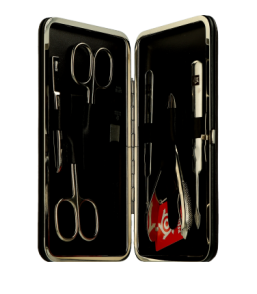 Pfeilring Manicure-Sets Rahmen-Etui