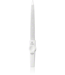 Pfeilring Nagelfeilen Saphir-Nagelfeile weiß (13 cm)