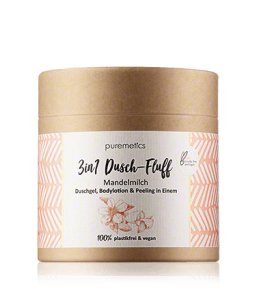 puremetics 3in1 Dusch-Fluff Mandelmilch - Duschgel