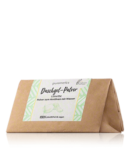 puremetics Duschgel-Pulver Limette (100 g)