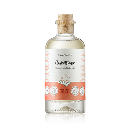 puremetics Gesichtspflege Gesichtstoner Aloe Vera Pfirsich (90 ml)