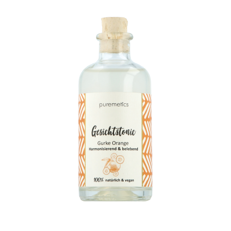 puremetics Gesichtspflege Gesichtstonic Gurke Orange (100 ml)