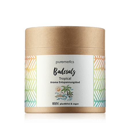 puremetics Körperpflege Badesalz Tropical (450 g)