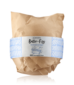 puremetics Körperpflege Butter-Fizz Badebombe Schneekönigin (220 g)
