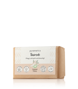 puremetics Natur-Seifen Rasierseife Ingwer Tonic (75 g)