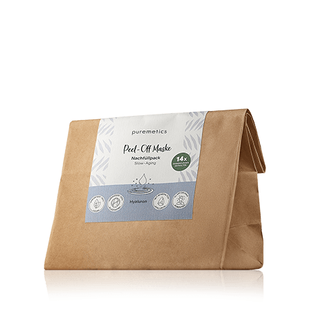 puremetics Peel-Off Maske Slow-Aging Hyaluron Nachfüllpack (130 g)