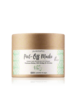 puremetics Peel-Off Maske Thalasso-Detox: Mit Ginkgo & Grüntee (65 g)