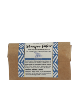 puremetics Shampoo-Pulver Macadamia Hafermilch (50 g)