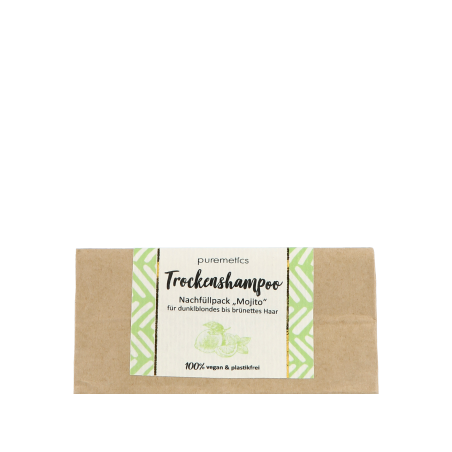 puremetics Trocken-Shampoo Mojito Nachfüllpack (100 g)