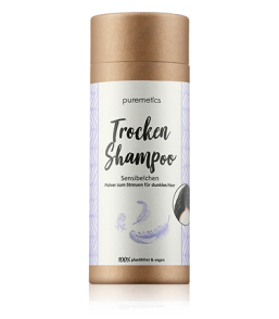 puremetics Trocken-Shampoo Sensibelchen - dunkles Haar (100 g)