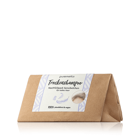 puremetics Trocken-Shampoo Sensibelchen - helles Haar Nachfüllpack (100 g)