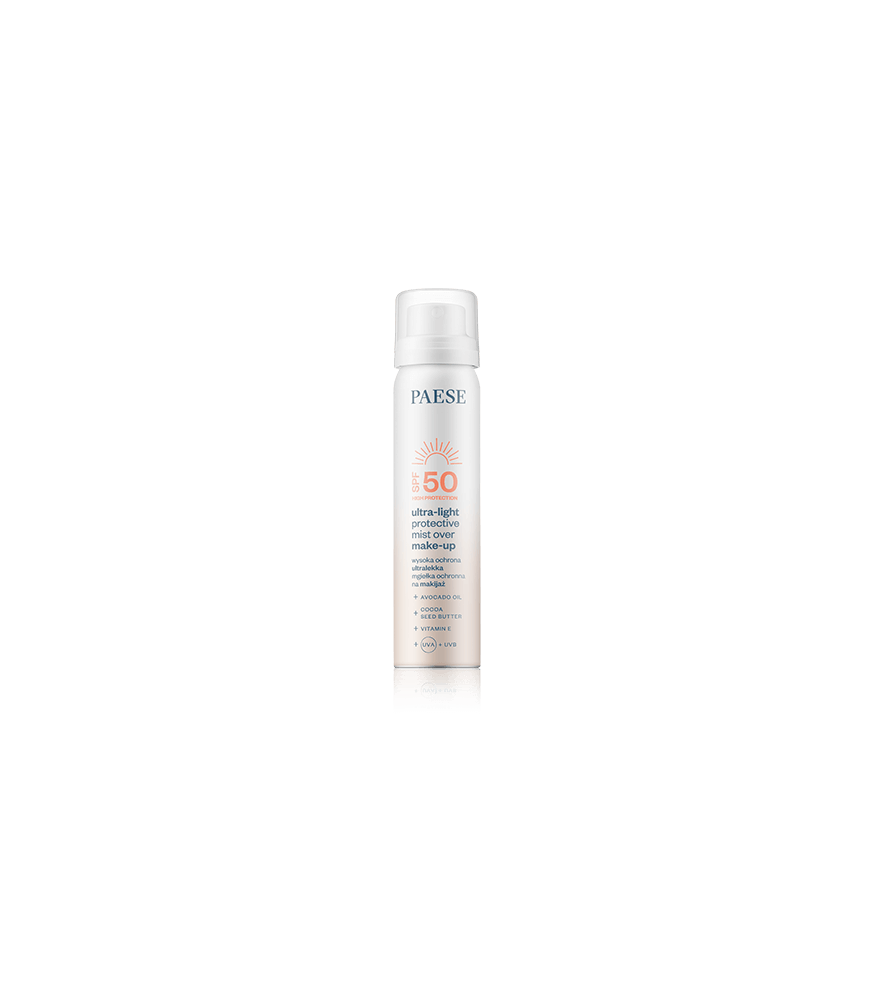 Paese Skincare Ultra-Light Protective Mist Over Make-Up SPF 50 (75 ml)