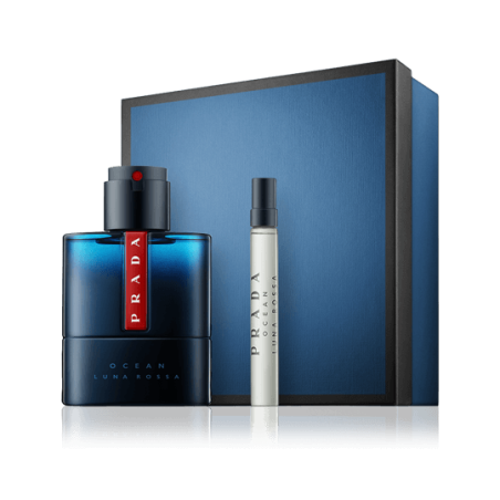 Prada Luna Rossa Ocean 50 ml EdT Set mit EdT Spray