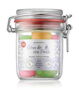 puremetics 3in1 Dusch-Konfekt Gönn dir eine Pause (200 g)