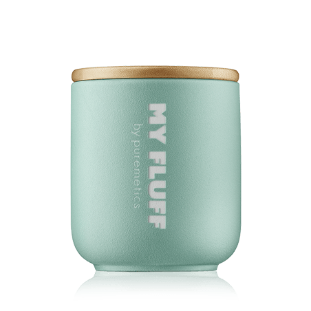 puremetics Accessoires MY FLUFF Keramikgefäß Türkis