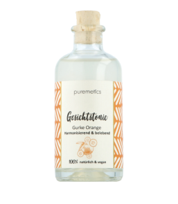 puremetics Gesichtspflege Gesichtstonic Gurke Orange (100 ml)