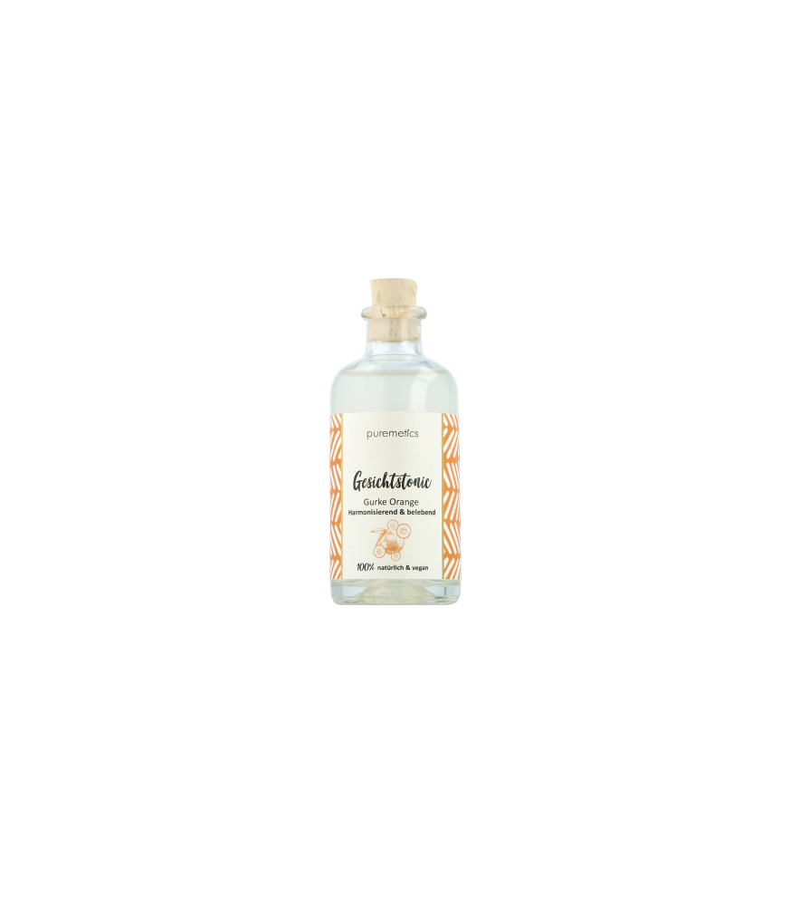 puremetics Gesichtspflege Gesichtstonic Gurke Orange (100 ml)