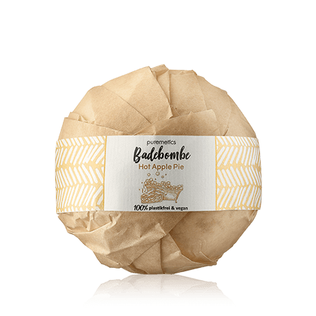 puremetics Körperpflege Badebombe Hot Apple Pie (250 g)