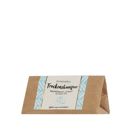 puremetics Trocken-Shampoo Cotton Nachfüllpack (100 g)