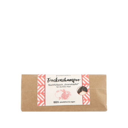puremetics Trocken-Shampoo Granatapfel Nachfüllpack (100 g)