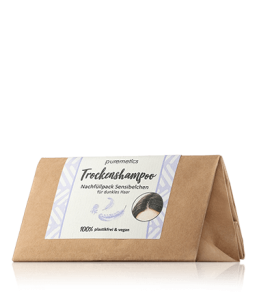 puremetics Trocken-Shampoo Sensibelchen - dunkles Haar Nachfüllpack (100 g)