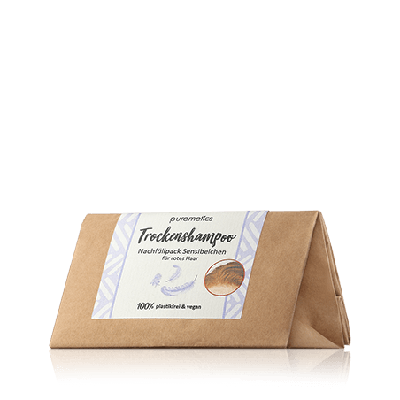 puremetics Trocken-Shampoo Sensibelchen - rotes Haar Nachfüllpack (100 g)