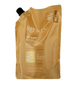 Redken All Soft Shampoo Moisturizing Refill (500 ml)