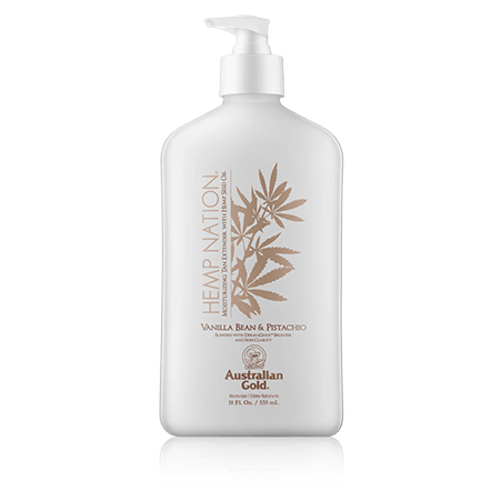 Australian Gold Hemp Nation Vanilla Bean & Pistachio Moisturizing Tan Extender (535 ml)