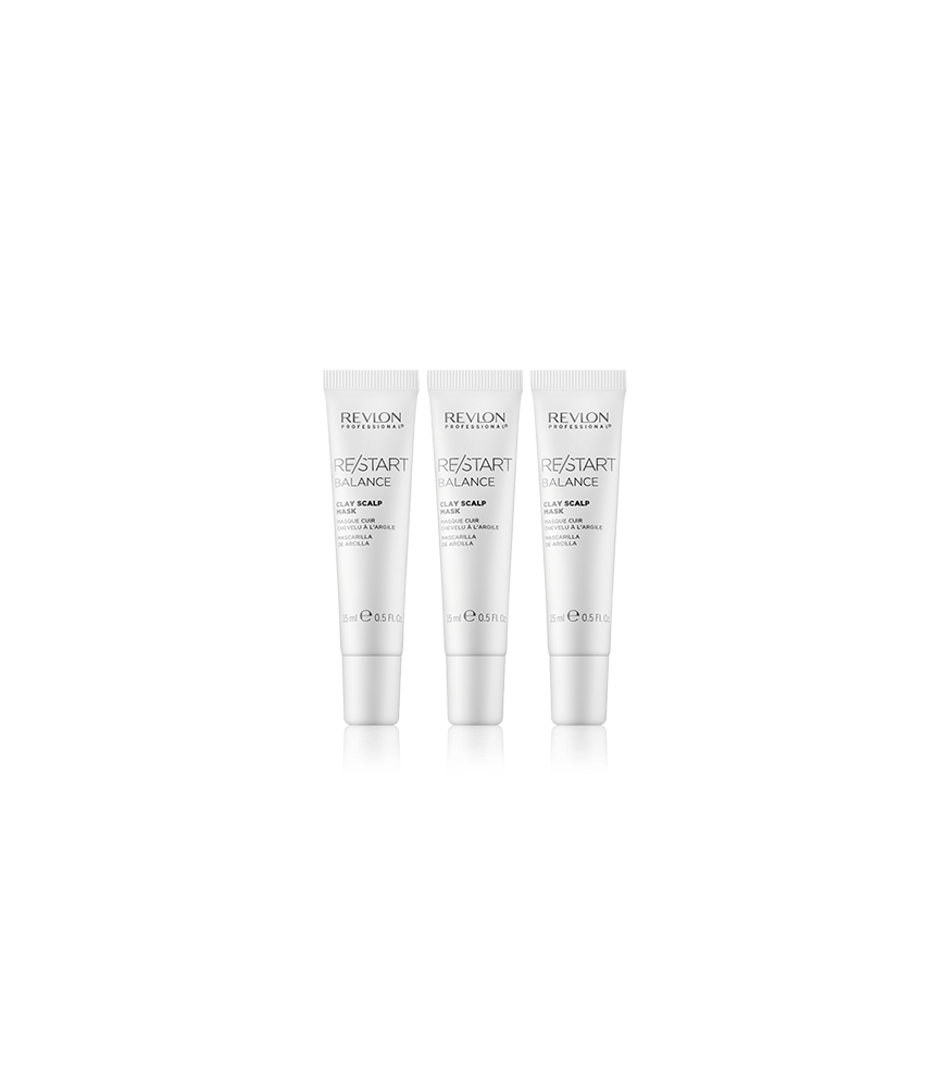 Revlon Professional Re/Start Balance Clay Scalp Mask (10 x 15 ml)