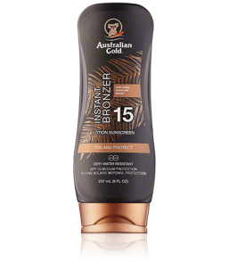 Australian Gold Instant Bronzer Lotion Sunscreen SPF 15 (237 ml)