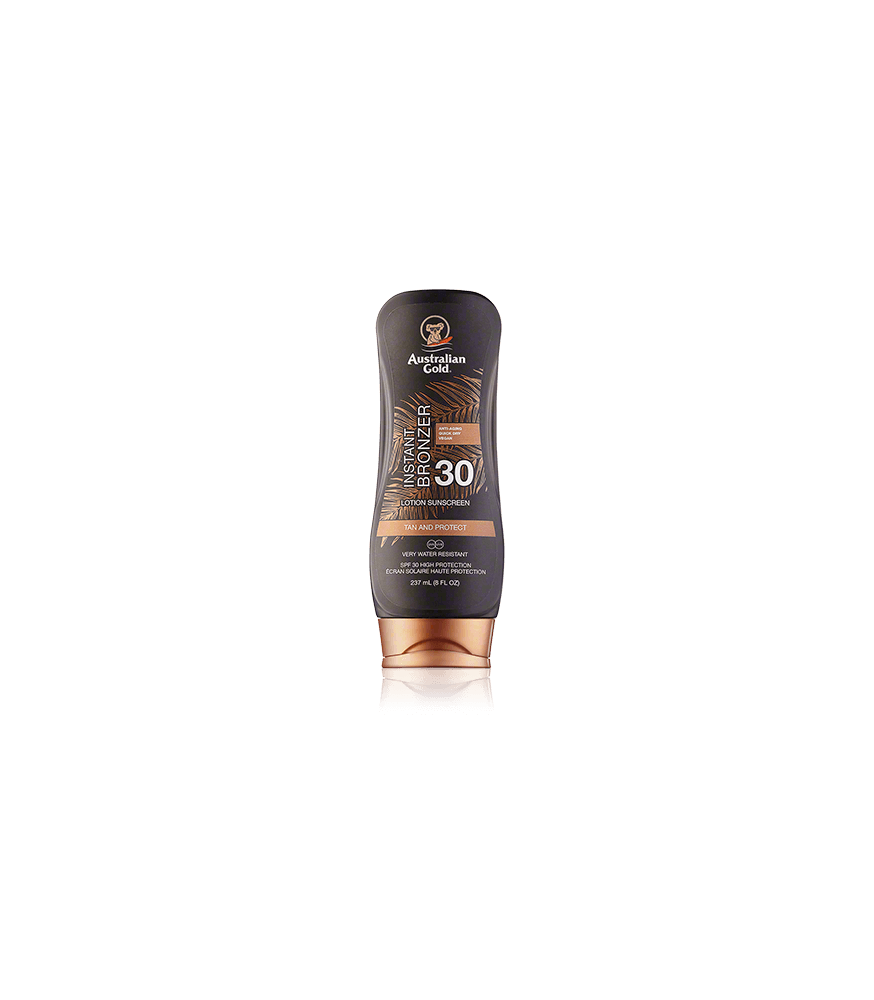 Australian Gold Instant Bronzer Lotion Sunscreen SPF 30 (237 ml)