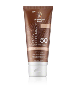 Australian Gold Tan and Protect Face + Self Tanner SPF 50 (88 ml)