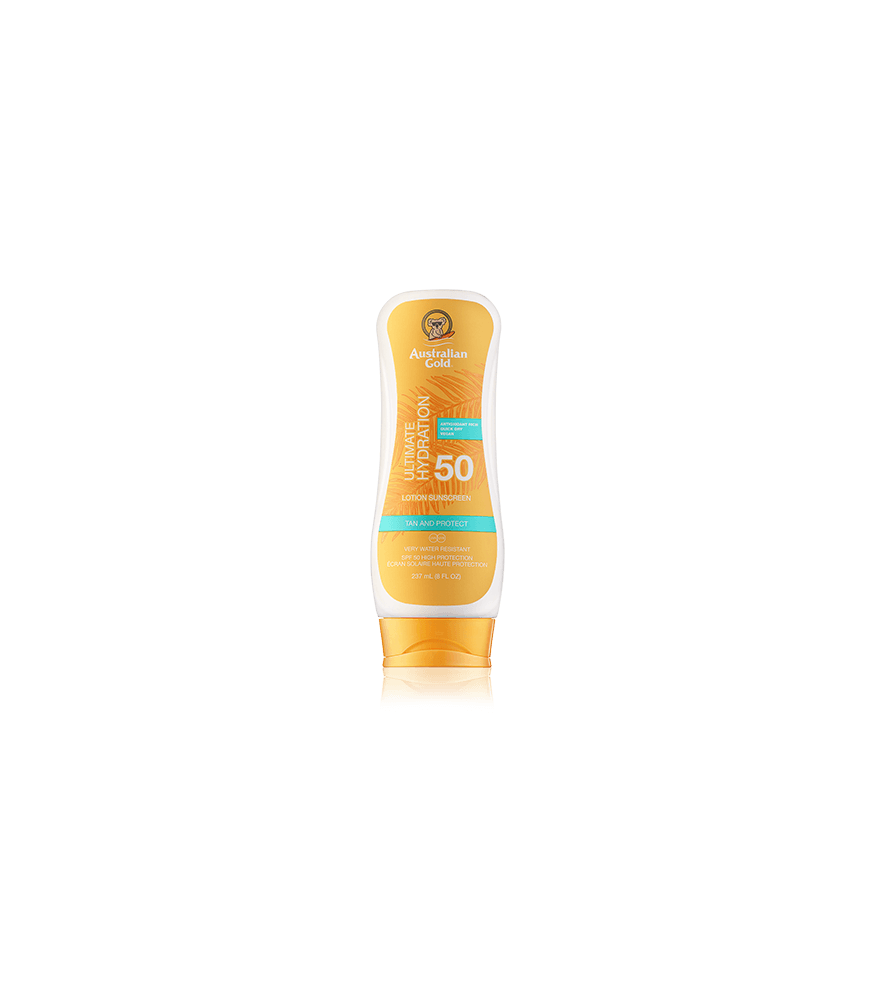 Australian Gold Tan and Protect Lotion Sunscreen SPF 50 (237 ml)