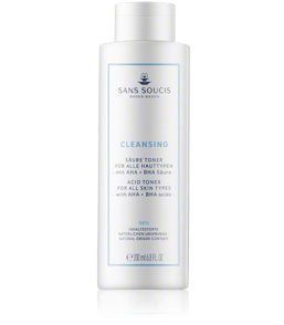 Sans Soucis Cleansing Säure Toner mit AHA + BHA Säure (200 ml)