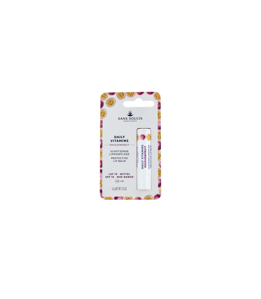 Sans Soucis Daily Vitamins Passionsfrucht Schützende Lippenpflege LSF 15 (4