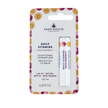 Sans Soucis Daily Vitamins Passionsfrucht Schützende Lippenpflege LSF 15 (4
